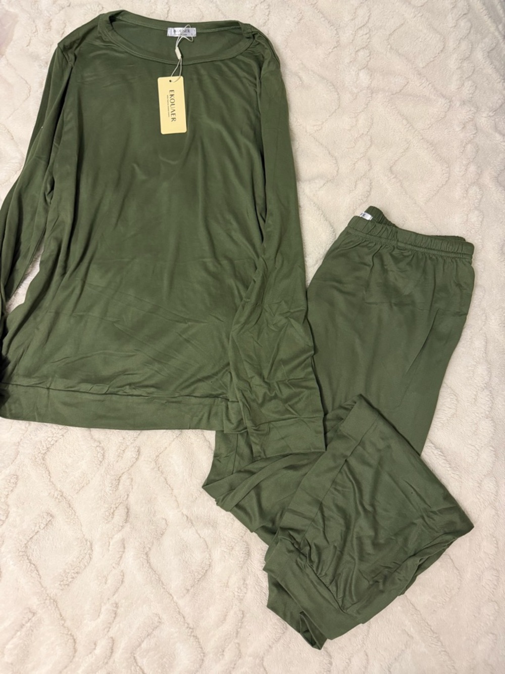 NWT EKOUAER  Women’s Loungewear 6 Piece Bundle! - Picture 3 of 4